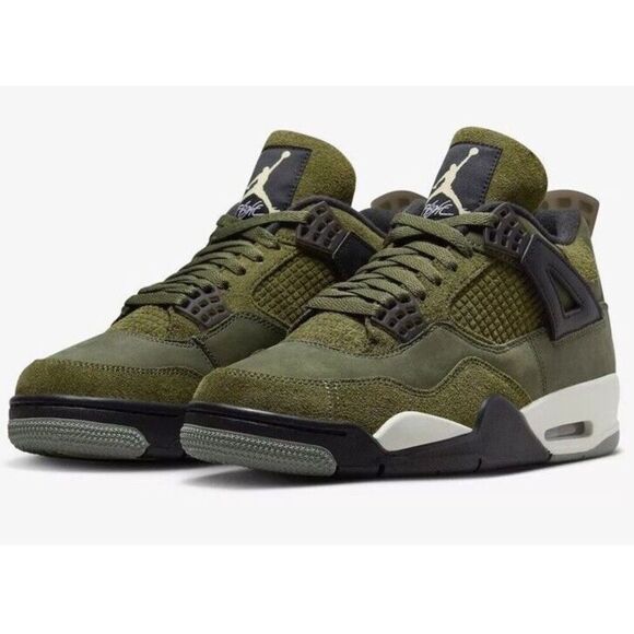 Nike Air Jordan 4 Retro SE Craft Medium Olive FB9927-200 Mens 9